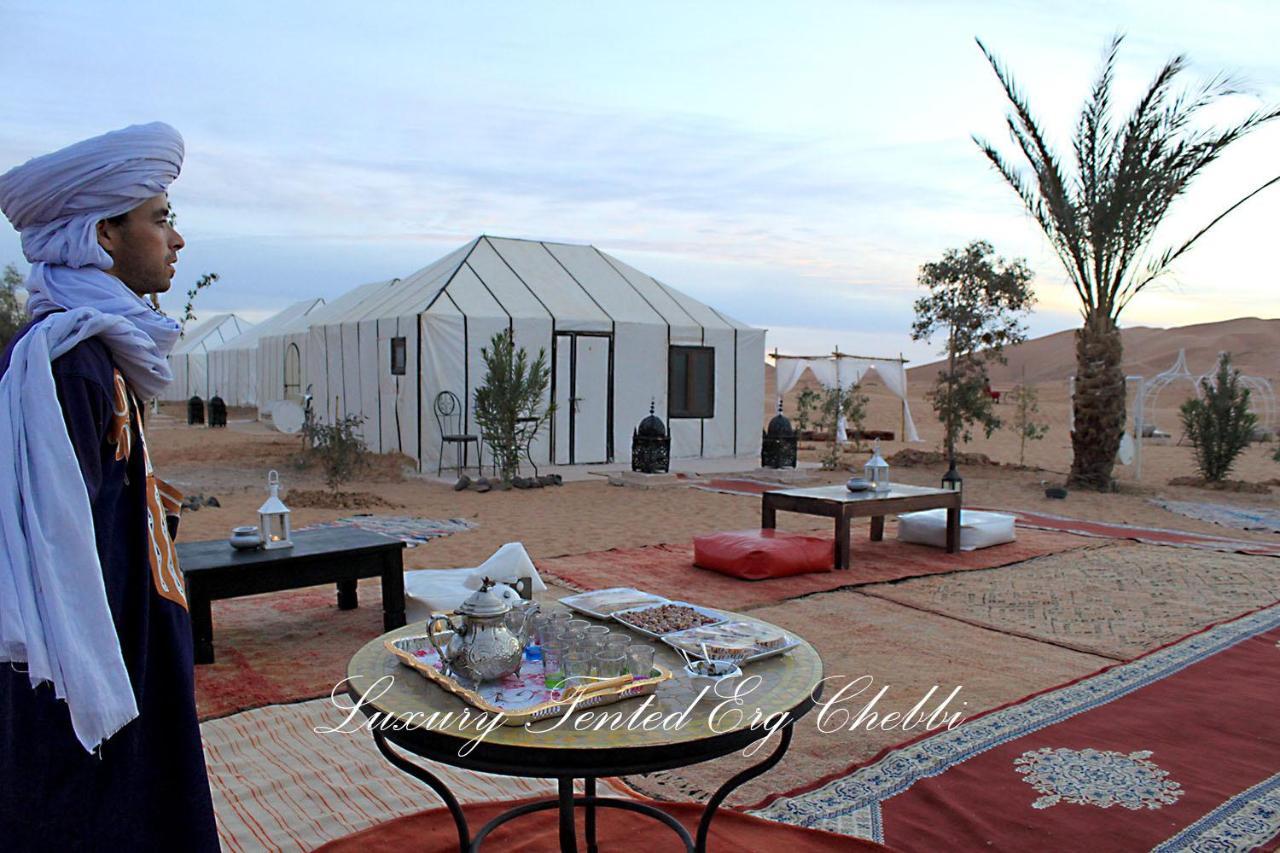 Luxury Tented Erg Chebbi Merzouga Exterior foto