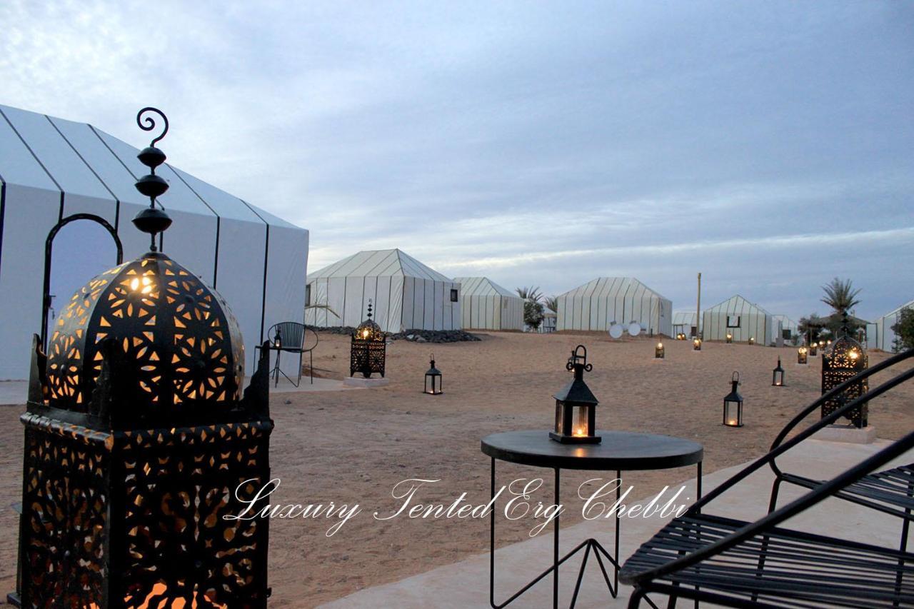 Luxury Tented Erg Chebbi Merzouga Exterior foto